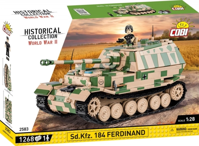 Bouwset tank Sd.Kfz. 184 Ferdinand 1:28