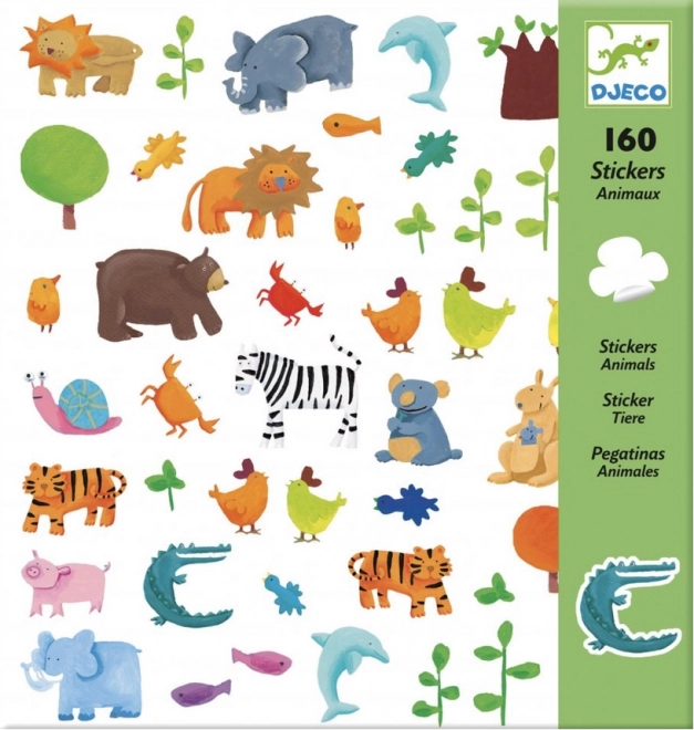 DJECO Stickers Dierentuin