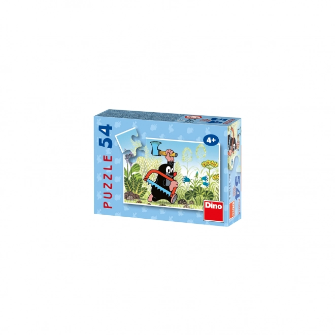 Minipuzzel met Krteček 54 stukjes