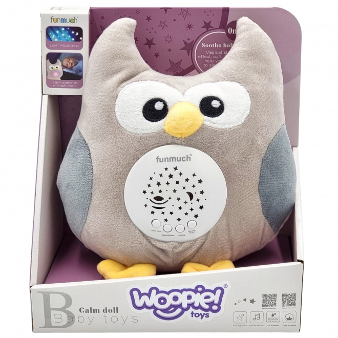 Sova pluchen slaapliedjesprojector 2-in-1 - 10 slaapliedjes