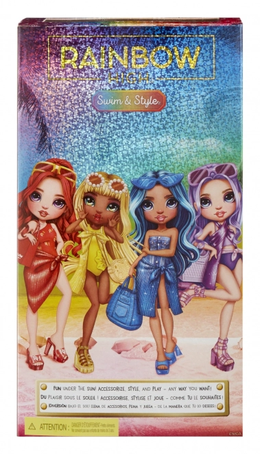 Rainbow High modepop Swim Style Sunny Yellow