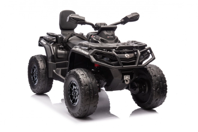 Elektrische kinderquad Can Am Outlander met afstandsbediening zwart