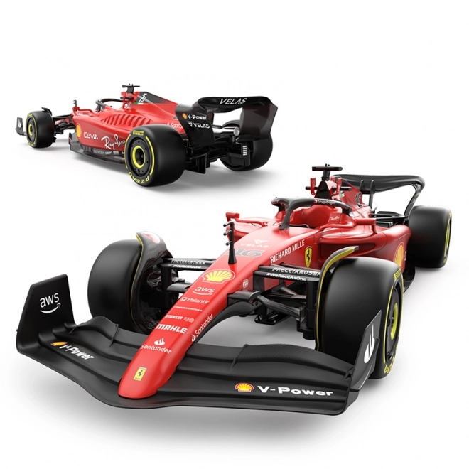 RC model Rastar formule 1 Ferrari F1 75 1:12 met afstandsbediening