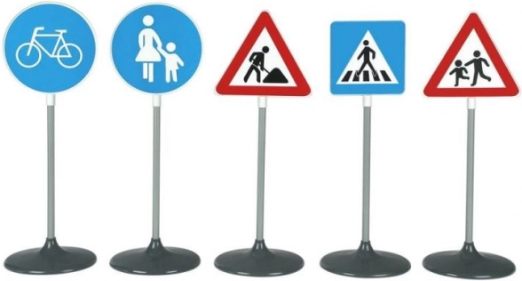 Grote verkeersborden – set van 5 stuks