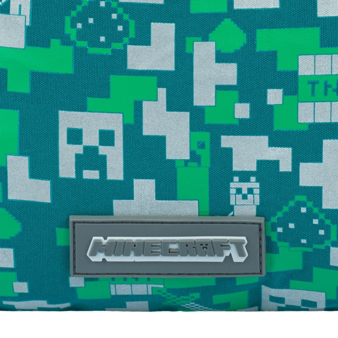 Zakrugzak met zilveren Creeper van MINECRAFT