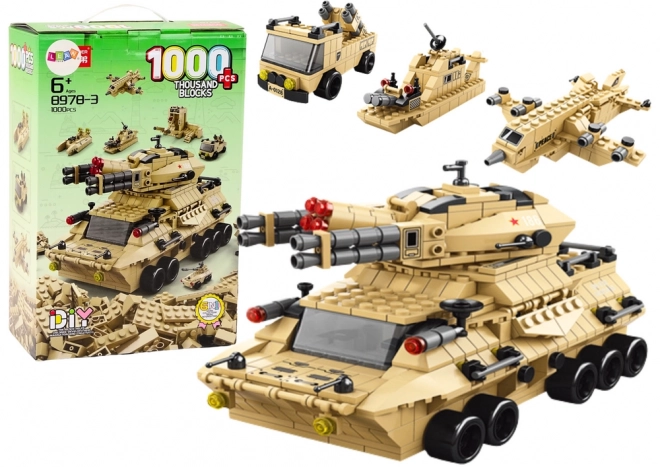 1000 El Militaire Set Zand Tank