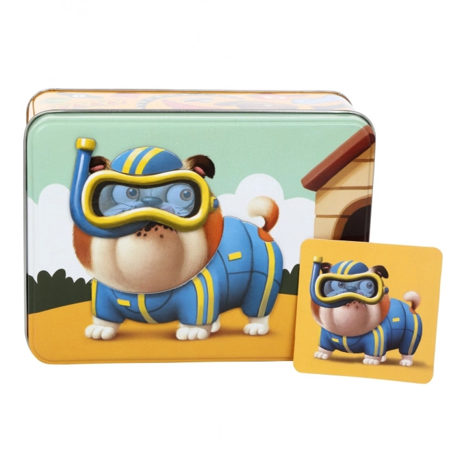 Puzzlika Bulldog - Magnetisch Spel voor Kinderen