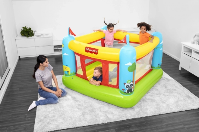Opblaasbaar springkasteel voor kinderen Fisher-Price