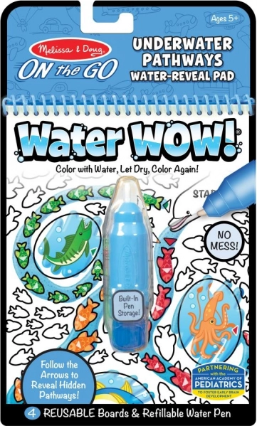 Water Wow! waterkleurboek zoek de weg – onder water