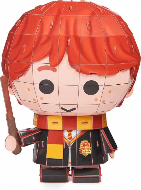 4D papieren puzzel Ron Wemel uit Harry Potter