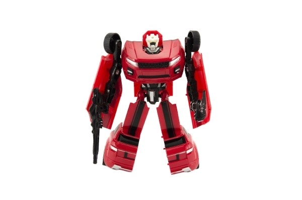 Transformer auto/robot plastic 18cm in doos 19x22x6cm - 1 stuk