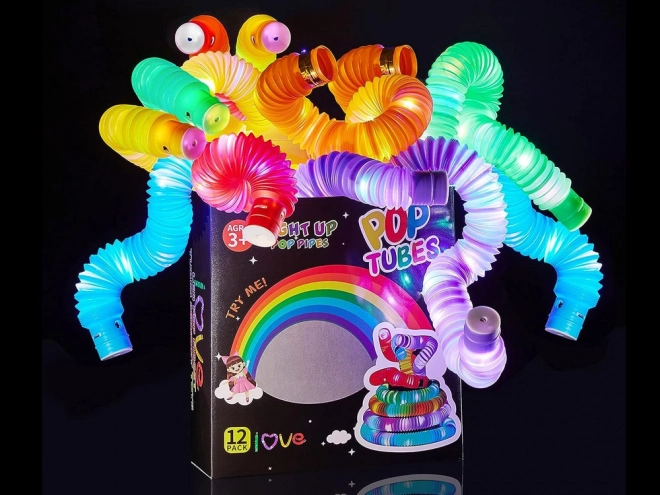 Oplichtende LED pop tube sensoren