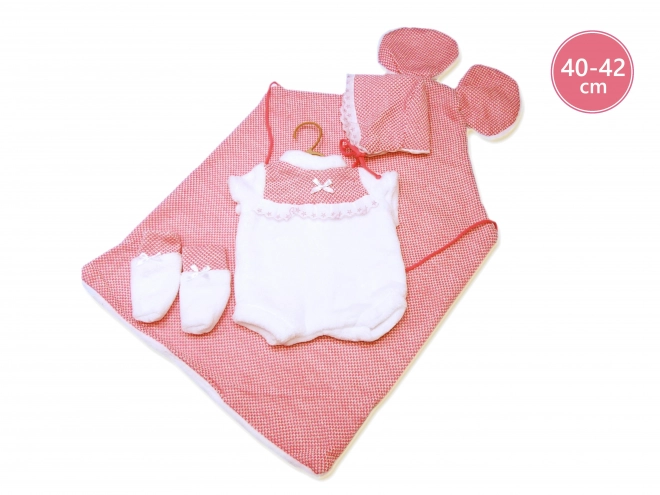 Llorens M740-50 kleding voor baby pop NEW BORN maat 40-42 cm