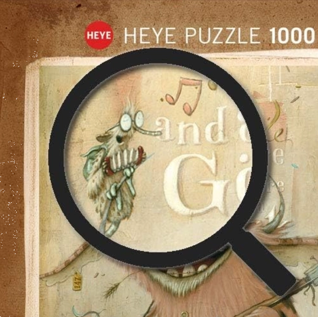 Puzzel 1000 stukjes Zozoville Banjo