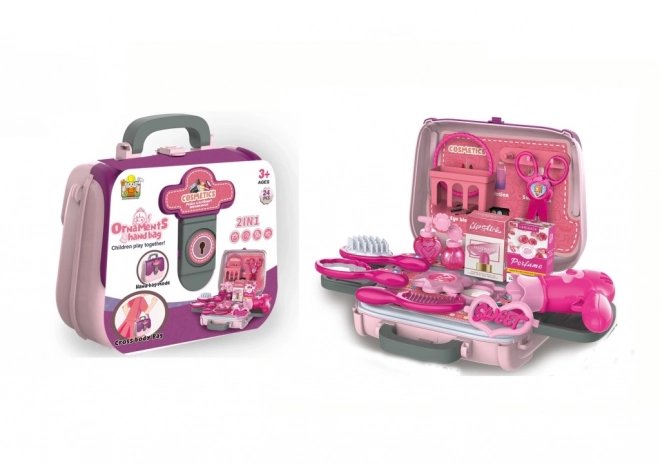 Modieuze koffer met accessoires