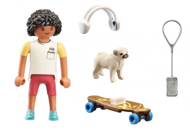 Set met Playmobil-figuren: Jongen met Hond