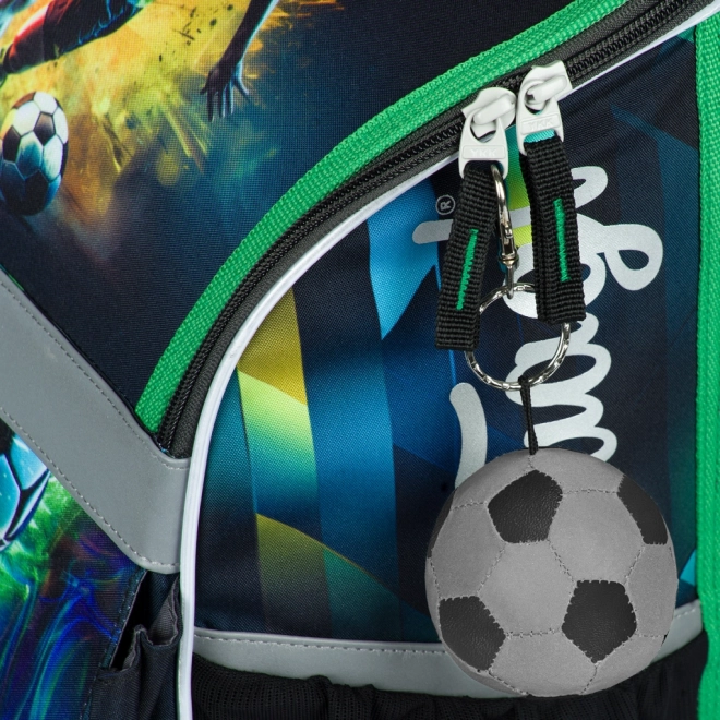 BAAGL schoolset Zippy voetbalspeler – schooltas, etui en gymsack