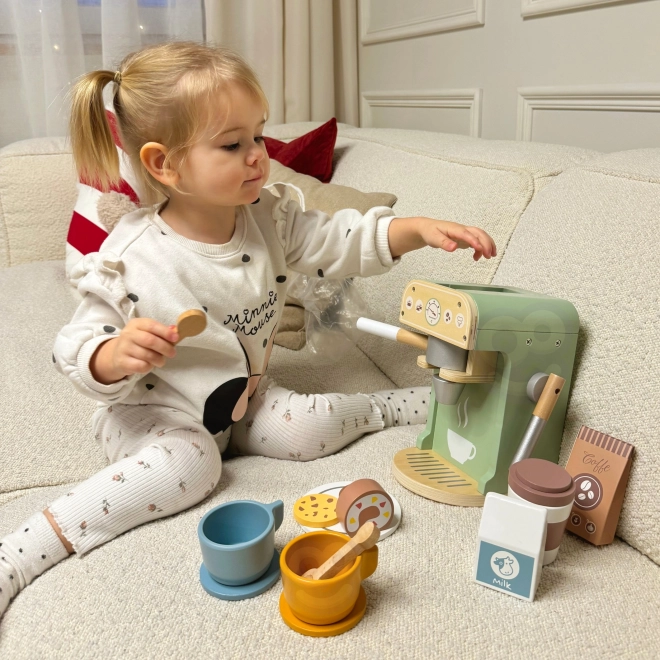Woopie Green Houten Koffiehuis