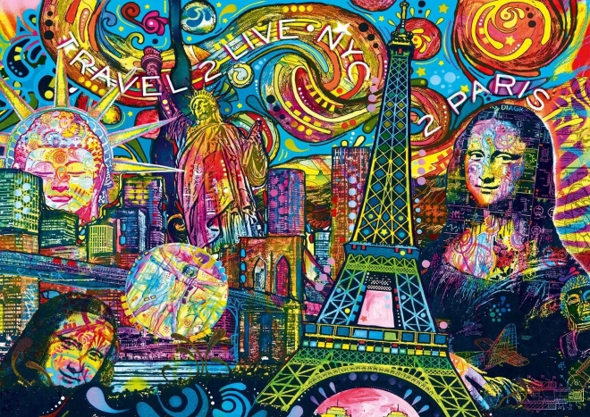 Puzzel Iconisch reizen 1000 stukjes