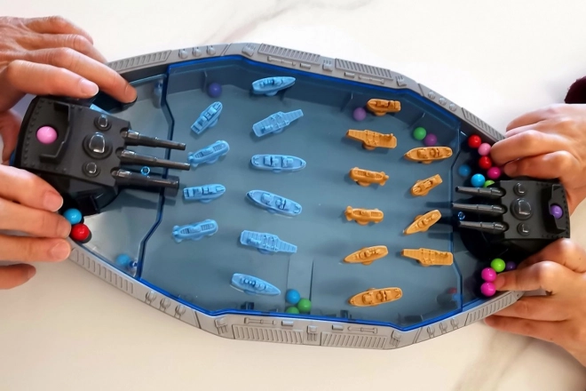 Woopie spel Slag op zee Eigendommen 3D Katapult van ballen