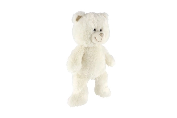 Dromer witte pluchen beer 40 cm met verlichting en geluid
