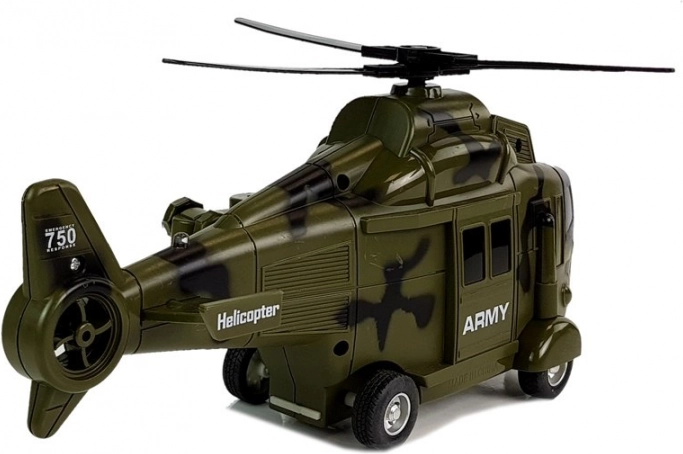 Duurzame constructie in militaire stijl