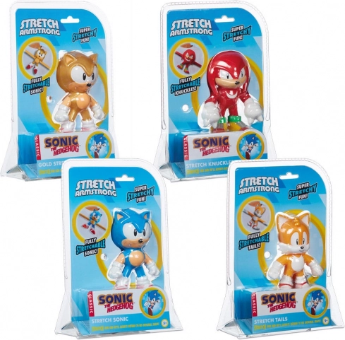 Rekbare figuur SONIC THE HEDGEHOG 13 cm