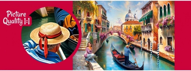 Puzzel Zomer in Venetië 1000 stukjes