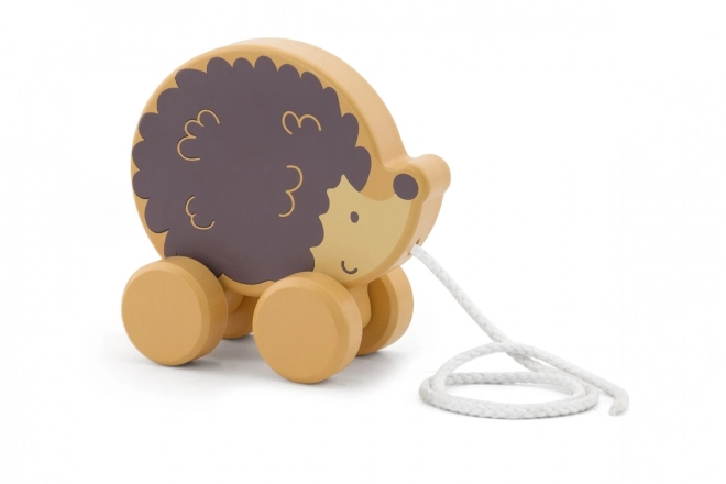 Houten trekdier egel