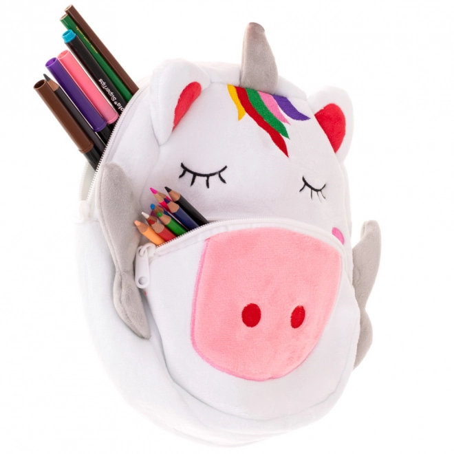 Kinder pluchen rugzak - eenhoorn