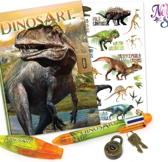 DinosArt notitieboek met slot