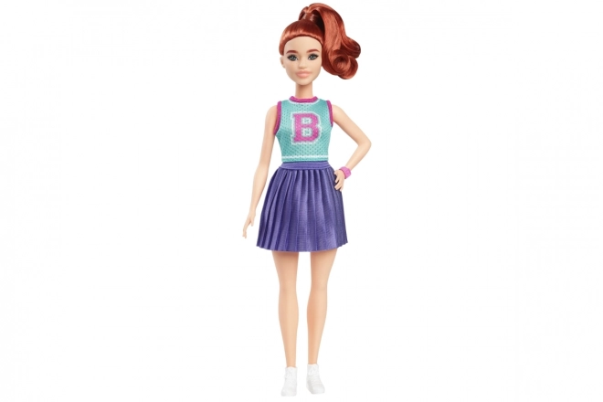 Barbie Fashionistas Pop in schattige cheerleader outfit