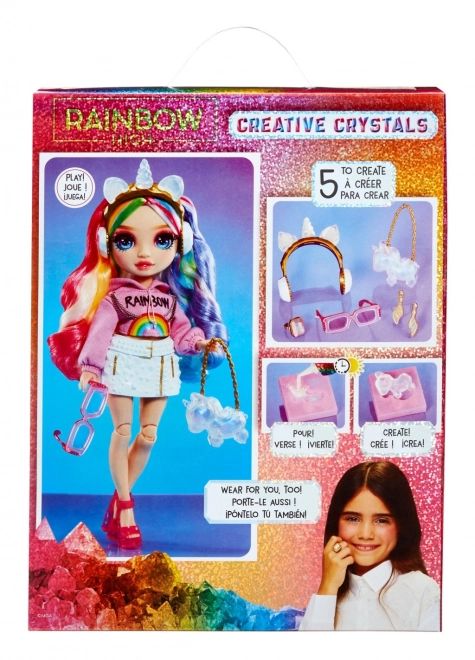 Rainbow High creatieve kristallen pop - Amaya Raine