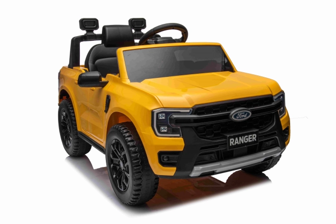 Kinder elektrische auto Ford Ranger Lift Geel