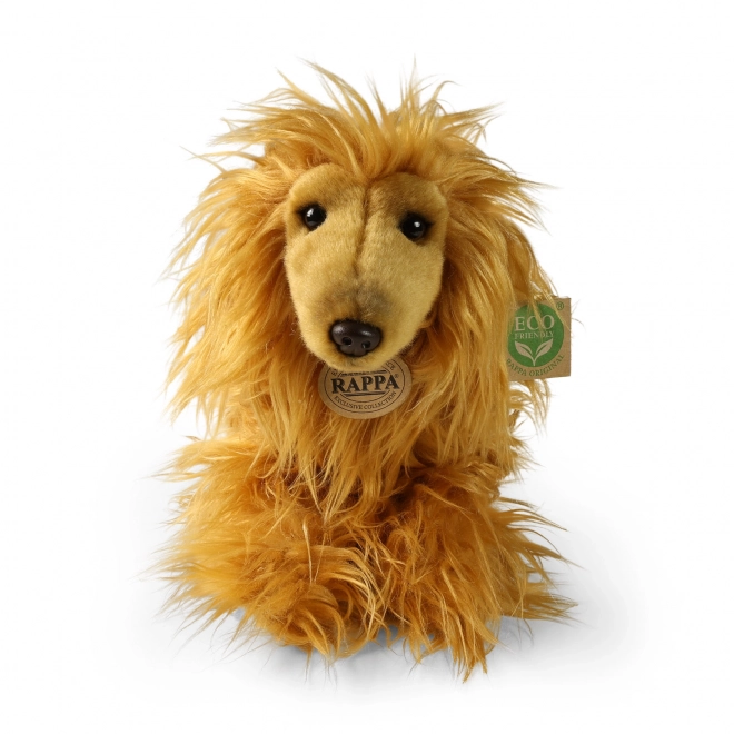 Pluche Afghaanse windhond 32 cm voor milieuvrienden