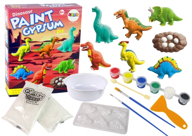 Gips Gieten Set DIY Schilderen van Dinosaurussen