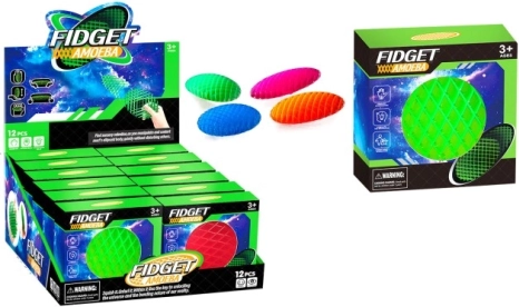 Springende grap Fidget Amoeba
