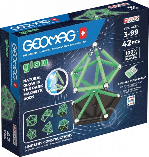 Geomag Glow bouwset 42 delen