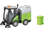 Reinigingswagen met vuilnisbak 24 cm met licht- en geluidseffecten