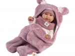 Realistische babypop met geluiden en zacht stoffen lichaam