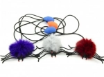 Springende pluchen spin met handpomp TULLO