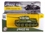 modeltank T‑34 Rudy 102 op schaal 1:43