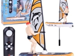 RC-windsurfer met LED-verlichting – op afstand bestuurbaar waterspeelgoed