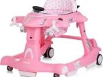 Loopstoeltje 3-in-1 Vliegtuig Roze