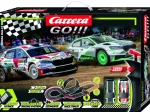 Carrera GO racebaan ŠKODA Rally 4,9 m met looping en twee Fabia RS Rally2 auto’s