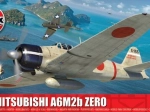 Model van het plastic vliegtuig Mitsubishi A6M2b Zero 1/72