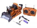 RC-bulldozer met beweegbaar blad met afstandsbediening