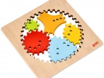Houten spirograaf GOKI – creatieve tekenset voor kinderen