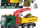 Woopie Vuilniswagen met kraan voor afvalscheiding - schaal 1:10