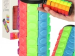 Logische puzzel – roterende cilinder, 7 rijen